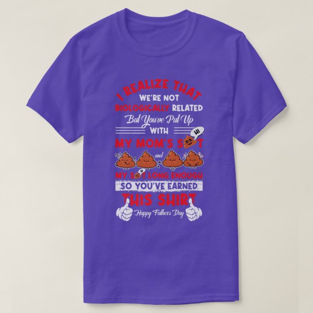 Camiseta Percebo que não somos Fath Biologicamente Relacion (Frente do Design)