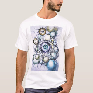 Camiseta Percepção Abstrata do Olho Neurográfico