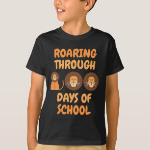 Camiseta Percorrendo 100 Dias De Professora De Leões Escola