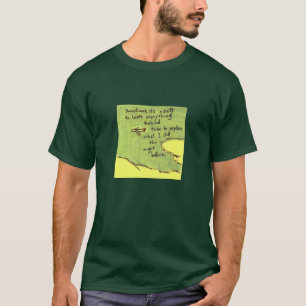 Camiseta Percorrendo Sombras Emocionais Fugindo de Viagem d