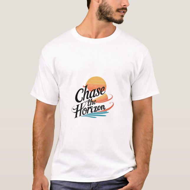 Camiseta Percorrer o Horizonte (Frente)