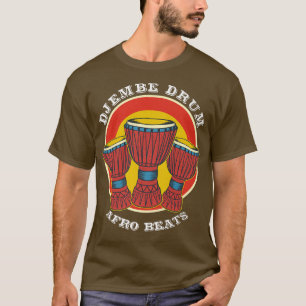 Camiseta Percussion DjembeJembe Drum Afrobeia Africano