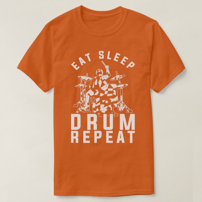 Camiseta Percussion Gift Instrumentos Musicais (Frente do Design)