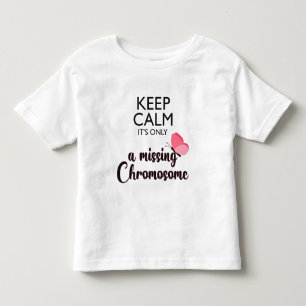 Camiseta Perda de consciência da síndrome de Chromosome T