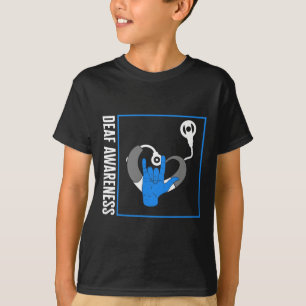 Camiseta Perda de Consciência Implante Coclear Surdo Asl Au