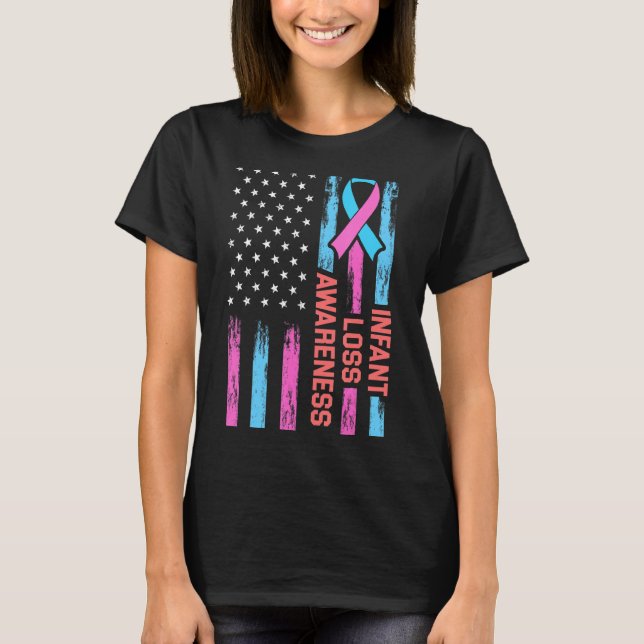 Camiseta Perda de criança Gravidez Carneiro 1 (Frente)
