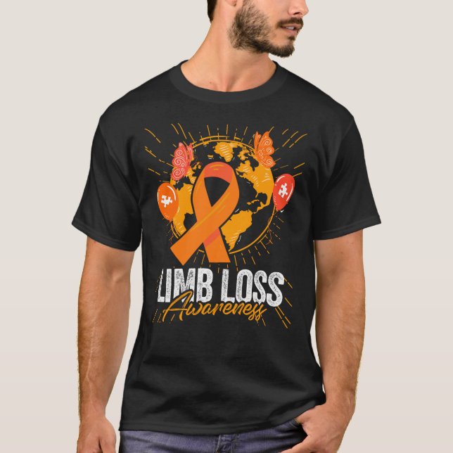 Camiseta Perda De Perda Do Limbo Nós Vestimos Laranja Para  (Frente)