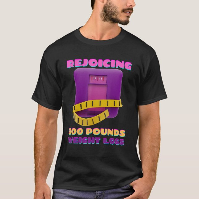 Camiseta Perda de Peso de 300 Libras (Frente)