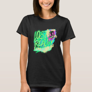 Camiseta Perda de realidade Rave EDM House Music Techno Fes