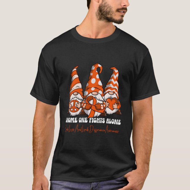Camiseta Perda Dos Membros E Sensibilização Da Diferença Do (Frente)