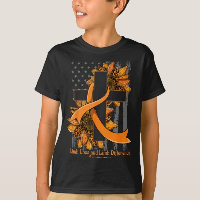 Camiseta Perda e Diferença de Membro da Cruz Cristã (Frente)