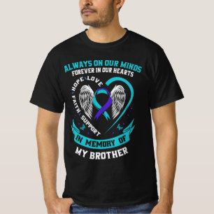 Camiseta Perda na memória do meu irmão, Sensibilização para