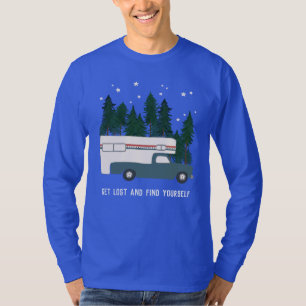 Camiseta PERDA-SE E ENCONTRE O CAMPO DE Caminhão RVing