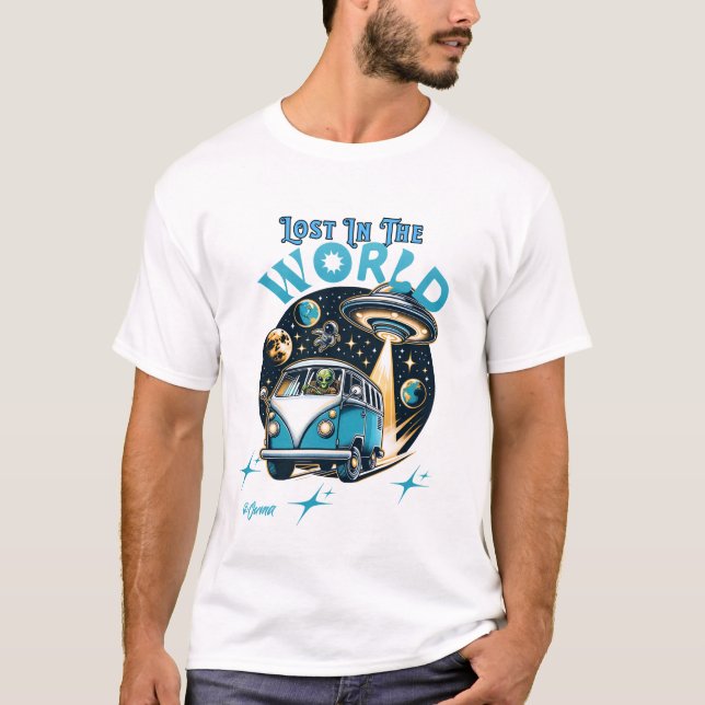 Camiseta Perde-se com este belo trabalho (Frente)