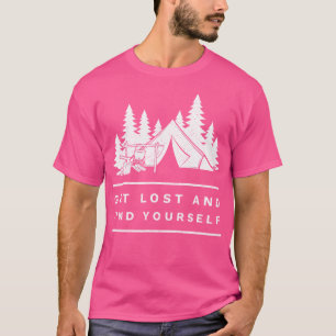 Camiseta Perde-Se E Encontre Acampamento Distante
