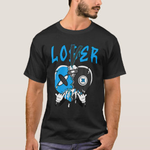 Camiseta Perdedor Lover Drip Heart University Blue 13s M