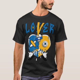 Camiseta Perdedor Lover Heart Drik Dunk Low Blue Yellow Mãe