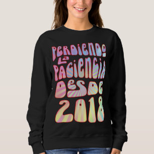 Camiseta Perdendo a Paciência Desde 2018 5 Anos de Aniversá