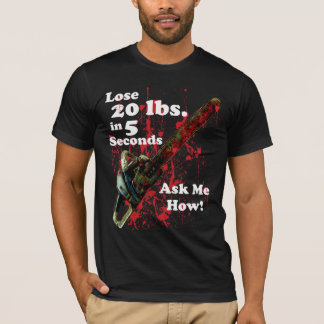 Camiseta Perder 20 libras em uma dieta de 5 segundos