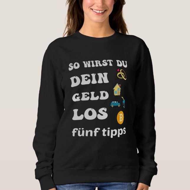 Camiseta Perder Dinheiro para Trader Moeda Crypto (Frente)
