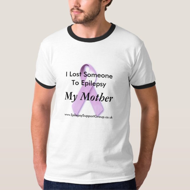 Camiseta Perdi alguém para epilepsia (Frente)