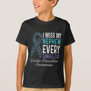 Camiseta Perdi Meu Sobrinho Todo Solteiro Dia de Prevenção 