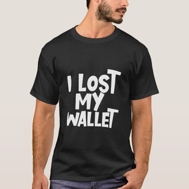 Camiseta Perdi Minha Carteira (Frente)