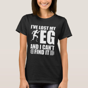 Camiseta Perdi minha perna e consigo achar Prosthet Amputad