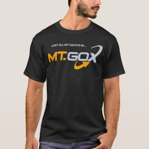 Camiseta Perdi Toda Minha Criptografia No Mt Gox