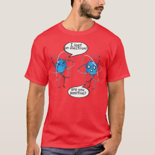 Camiseta Perdi Uma Física De Química Científica Engraçada P