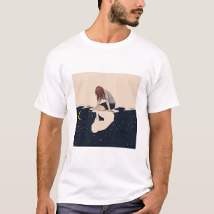 Camiseta Perdida na reflexão.