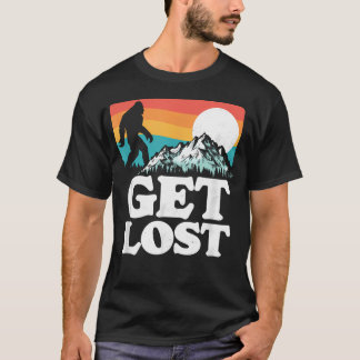 Camiseta Perdido Montanhas Bigfoot Outdoor