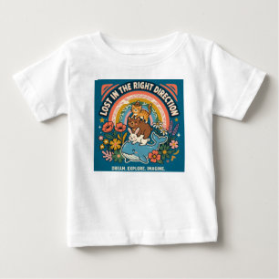 Camiseta Perdido na Direção Certa – Fofo e Caprichoso