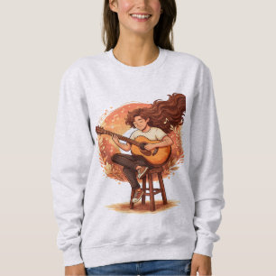 Camiseta Perdido Na Estética Ilusória Do Cozy Guitar Player