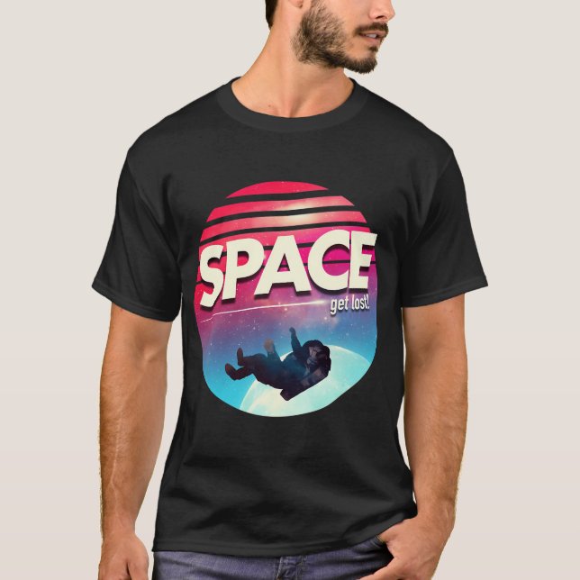 Camiseta Perdido no Espaço (Frente)