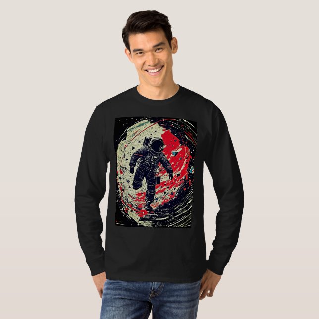 Camiseta Perdido no Espaço (Frente Completa)