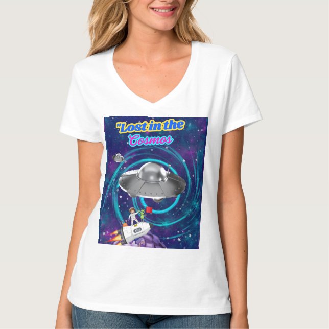 CAMISETA PERDIDO NOS COSMOS (Frente)