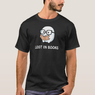 Camiseta Perdido nos Livros – Personagem Fofo e Felpudo