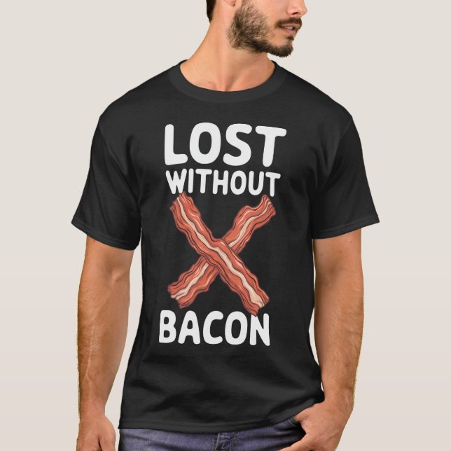 Camiseta Perdido Sem Bacon (Frente)