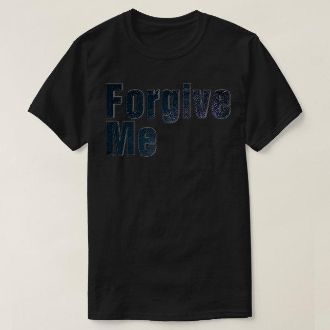 Camiseta Perdoe-me (Frente do Design)