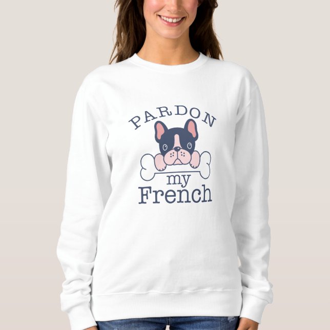 Camiseta Perdoe o meu francês (Frente)