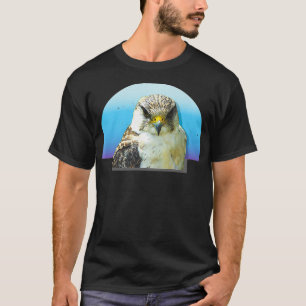 Camiseta Peregrine Falcon Birdwatch Sunset Vintage Men W