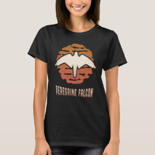 Camiseta Peregrine Falcon Vintage Retro Classic Animal Suns