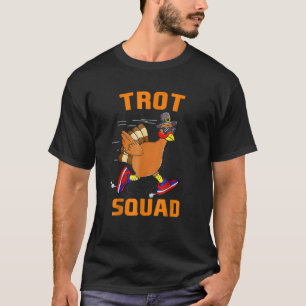Camiseta Peregrino do Dia de Ação de Graças do Trot Squad n