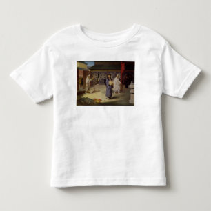 Camiseta Peregrino japonês que retorna da montagem Fusi