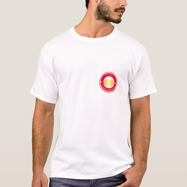 Camiseta Peregrinos Camino Primitivo (Frente)