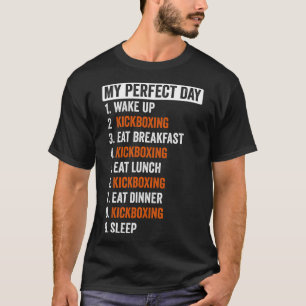 Camiseta Perfect Day Kickboxing Presentes Para Mul
