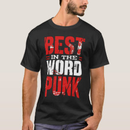 Camiseta Perfeição de Punk: reinante Design Negro Supremo