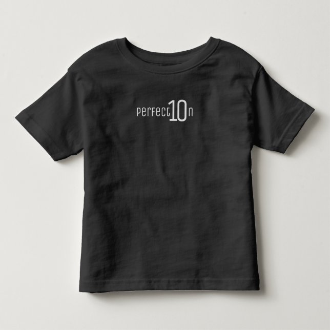 Camiseta Perfeição. Dez em Dez. (Frente)