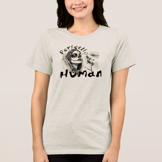 Camiseta Perfeitamente Humano – Arte da Imperfeição Emocion (Frente)
